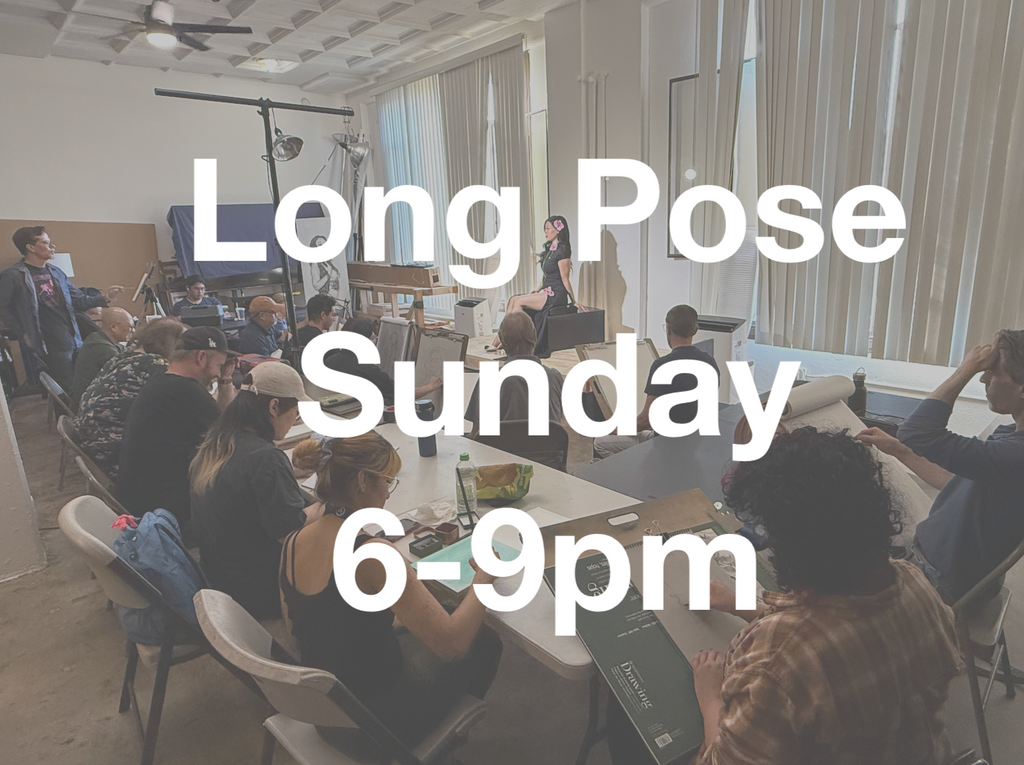 Long Pose Life Drawing Workshop (Sunday)