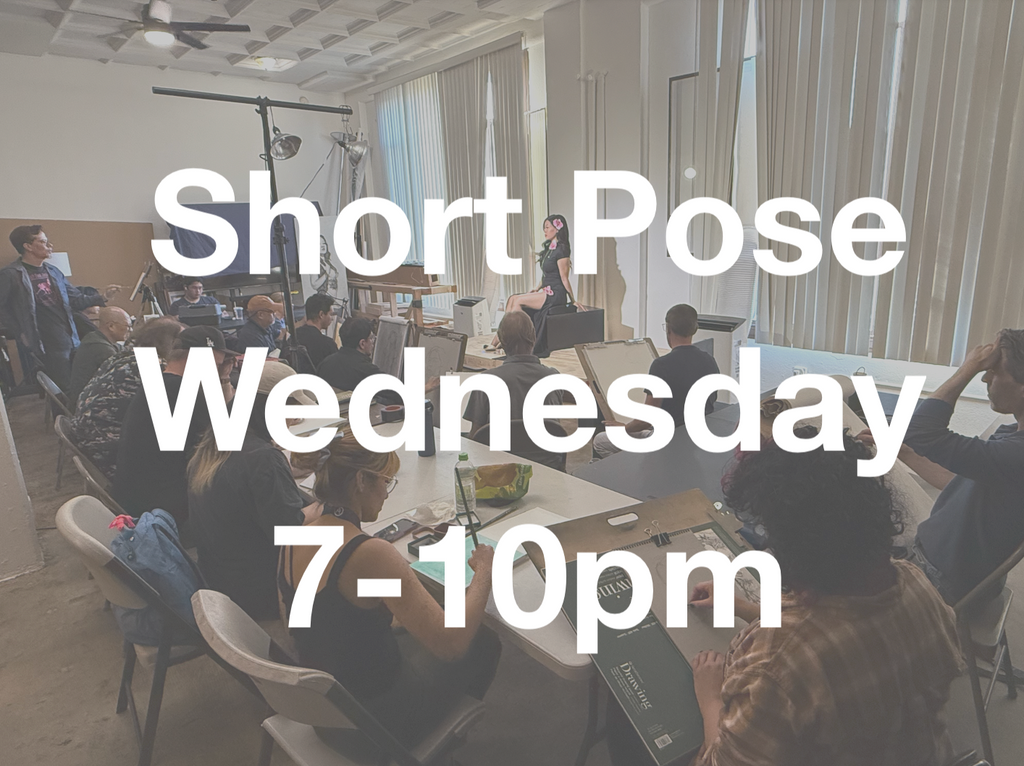 Short Pose Life Drawing Workshop (Wednesday)